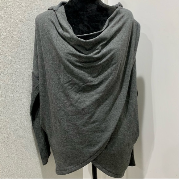 Athleta Purana Wrap Sweatshirt Size Small - Picture 5 of 9